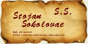Stojan Sokolovac vizit kartica